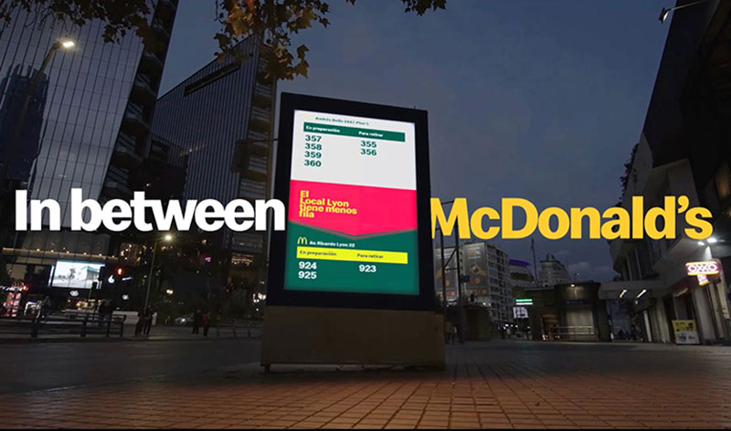Datos en tiempo real para elegir el McDonald´s más rápido