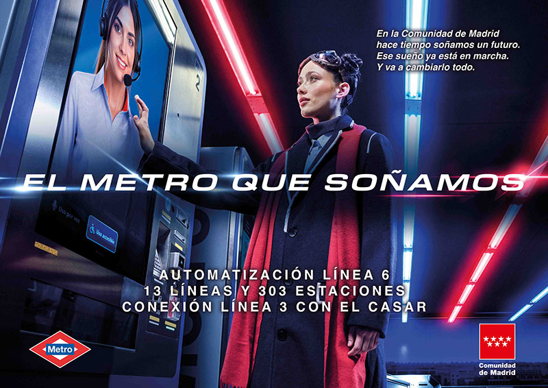 La agencia Grow crea la campaña “El Metro que soñamos”