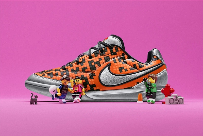 Nike y LEGO lanzan una colección de fútbol para niños