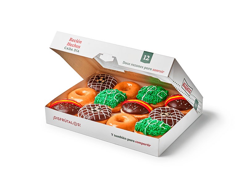 Krispy Kreme lanza una edición limitada para el Mundial