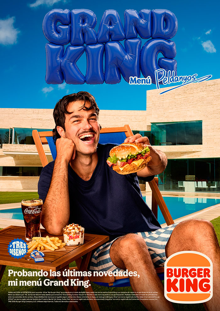 Burger King trae de vuelta "Grand King".