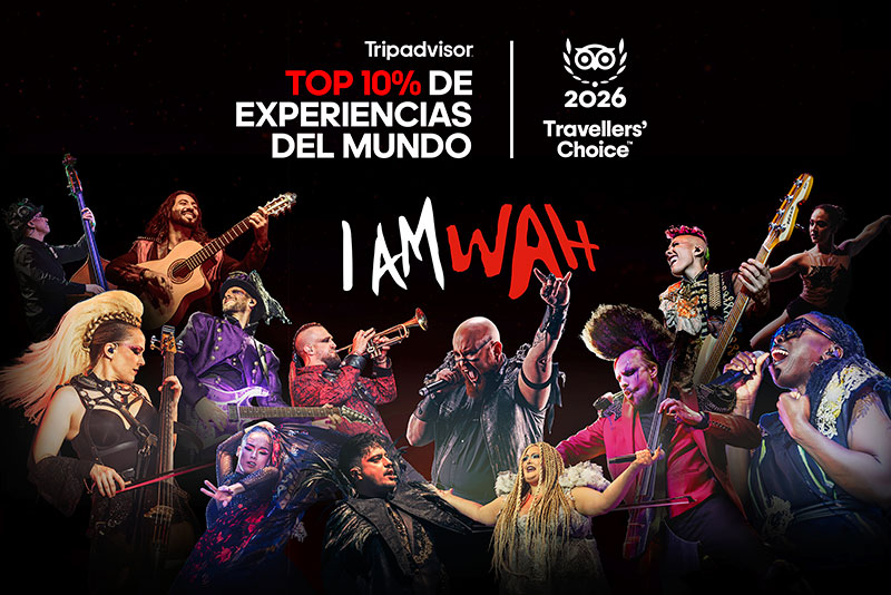 Tripadvisor reconoce a WAH Show como una de las mejores experiencias del mundo