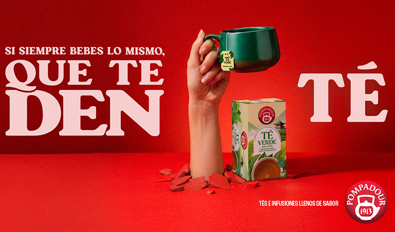 Pompadour quiere romper las normas del consumo de té