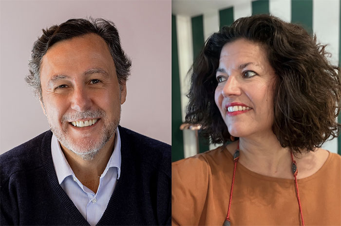 Antonio Pascual (CEO de Watson) y Blanca Rico (Cofundadora de Smilebrand)