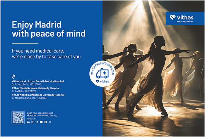 Vithas lanza una campaña dirigida al turismo nacional e internacional.