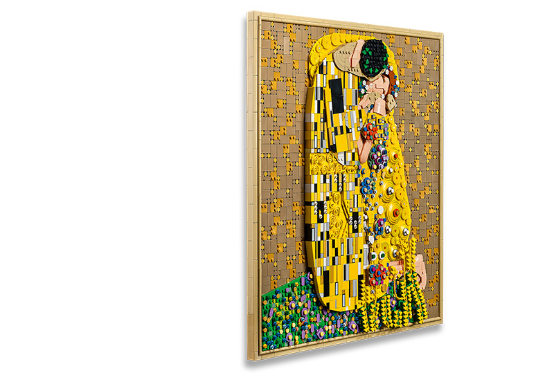 LEGO y el Museo Belvedere presentan "Gustav Klimt – El beso"