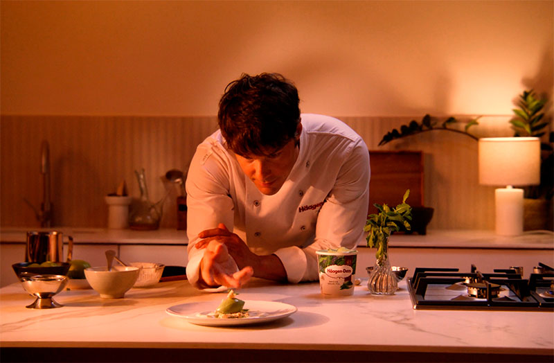 Häagen-Dazs elige a Jordi Cruz para su nueva campaña