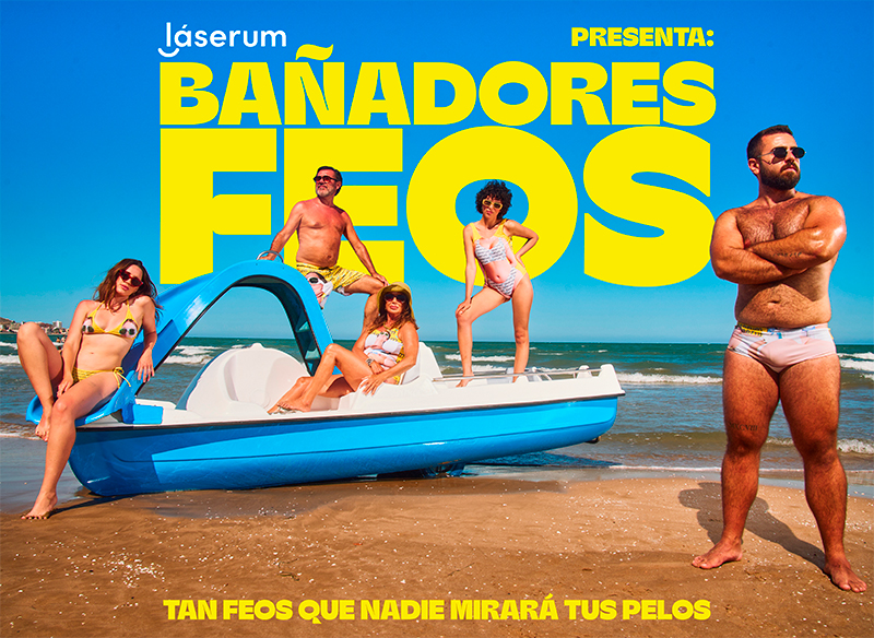 Láserum lanza una colección de bañadores feos