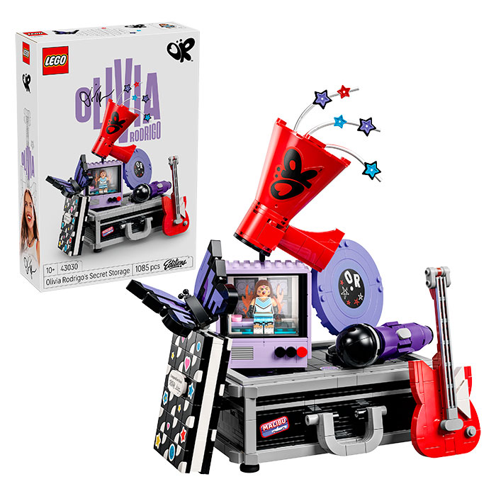 LEGO rinde homenaje al universo creativo de Olivia Rodrigo.