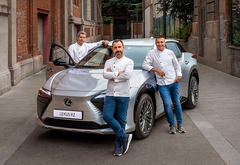 Lexus se une a Disfrutar, un referente de la alta gastronomía