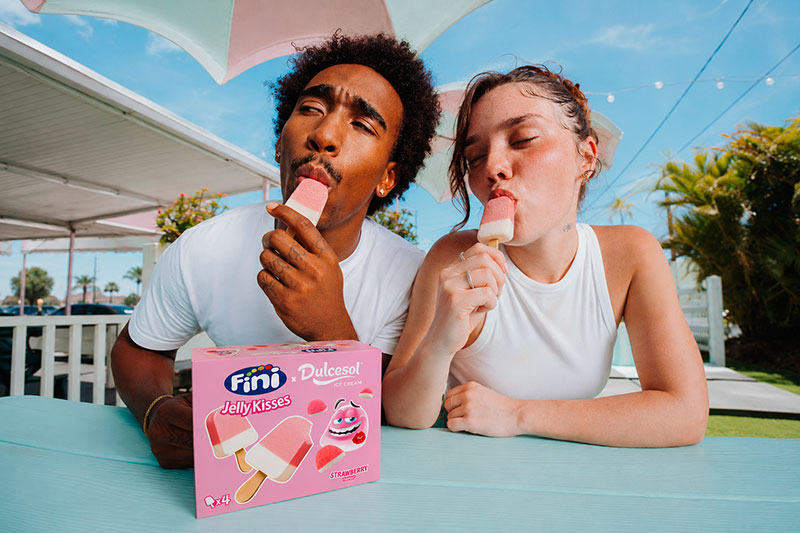 Fini y Dulcesol lanzan sus primeros helados con sabor a golosina