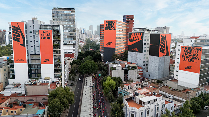 Acción de Wieden + Kennedy México para Nike.