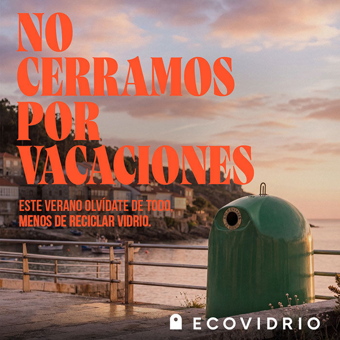 Ecovidrio no cierra por vacaciones y el reciclaje tampoco.