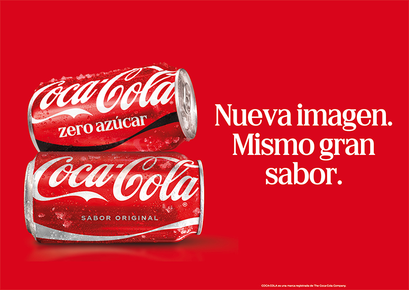 España estrena en primicia europea el nuevo diseño de Coca-Cola