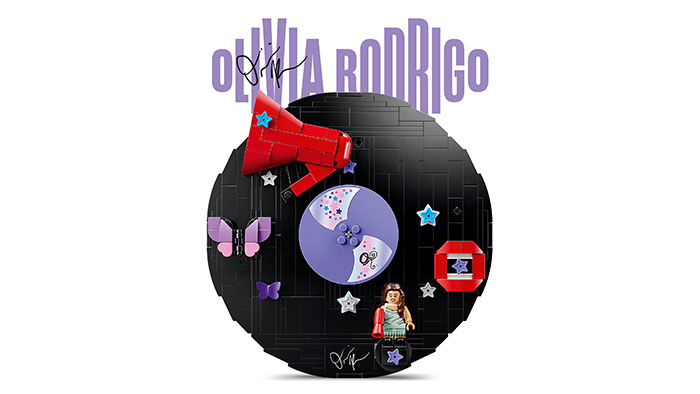 LEGO rinde homenaje al universo creativo de Olivia Rodrigo.