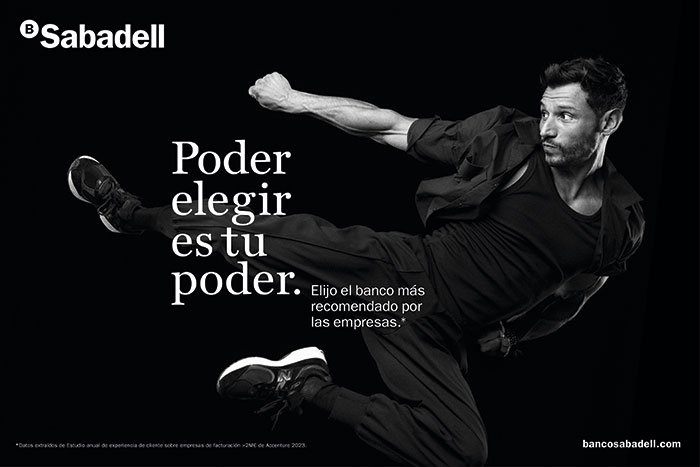 "Poder elegir es tu poder", de Banco Sabadell.