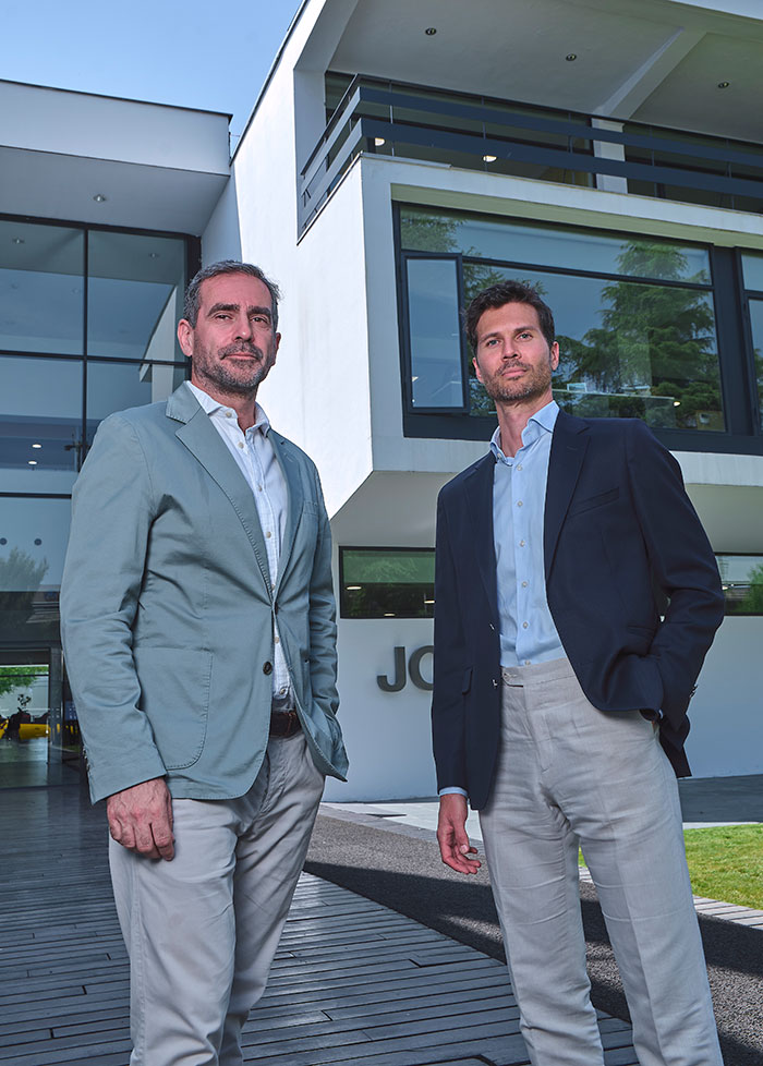 Rubén Díez, director comercial de JCDecaux, y Ricardo Pérez, director de marketing de JCDecaux.