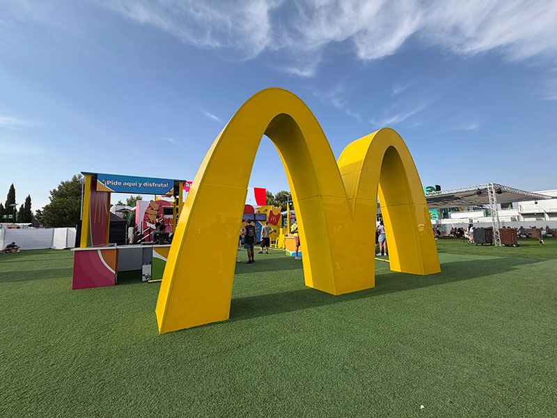McDonald´s patrocina doce festivales icónicos