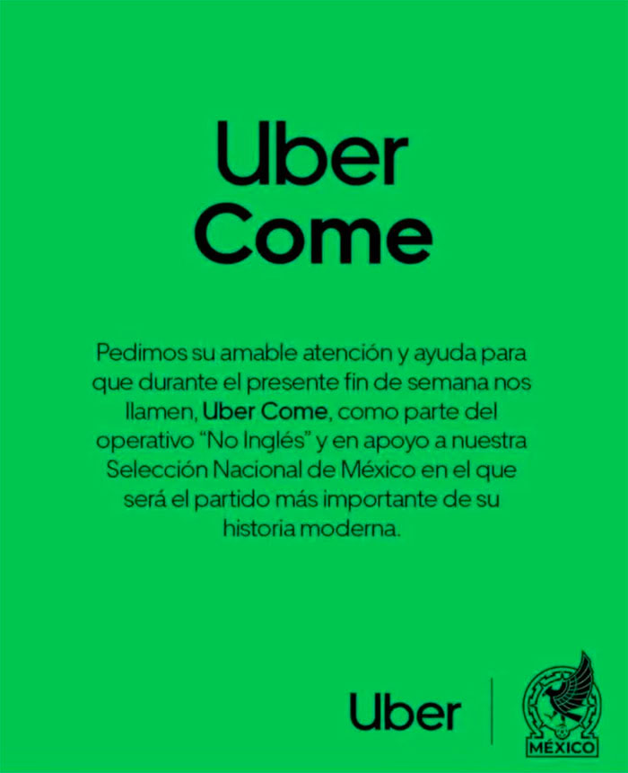 Marcas se apuntan al trend "No inglés" para apoyar a la Selección Mexicana.
