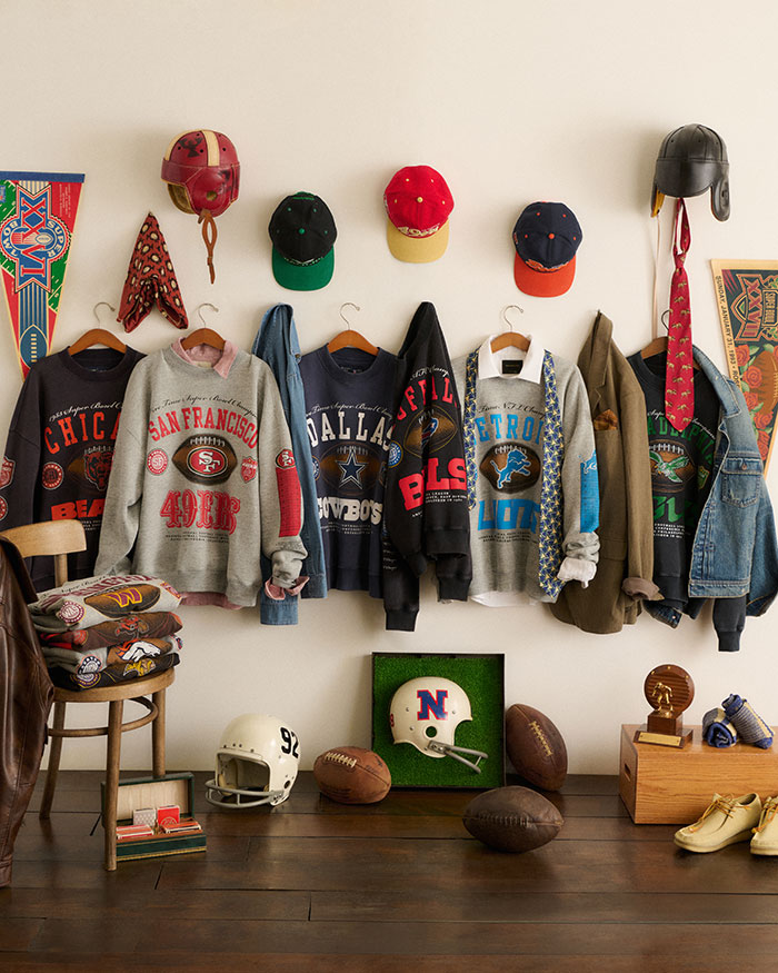 Abercrombie y la NFL consolidan su colaboración de moda.