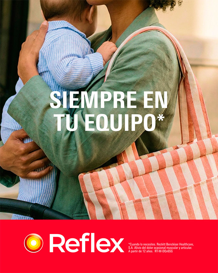 Reflex lanza la campaña “Siempre en tu equipo”.