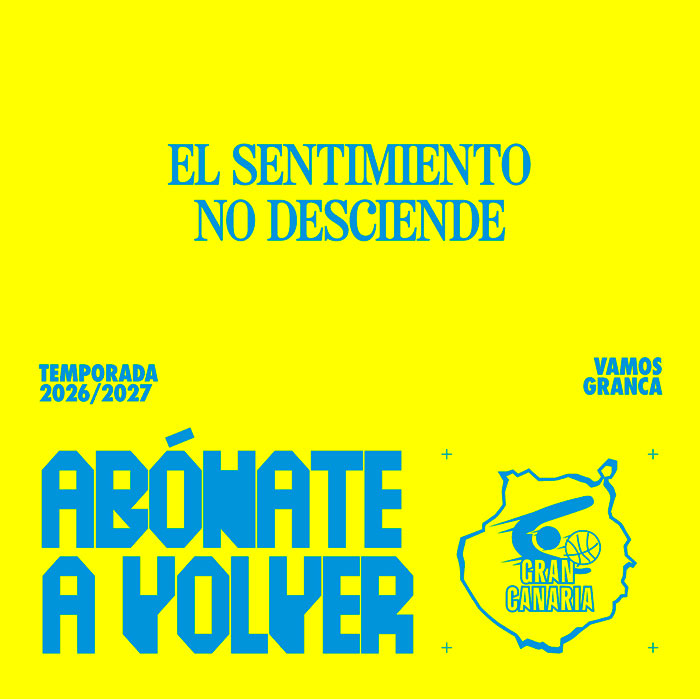 22GRADOS firma la campaña de abonados del Gran Canaria.