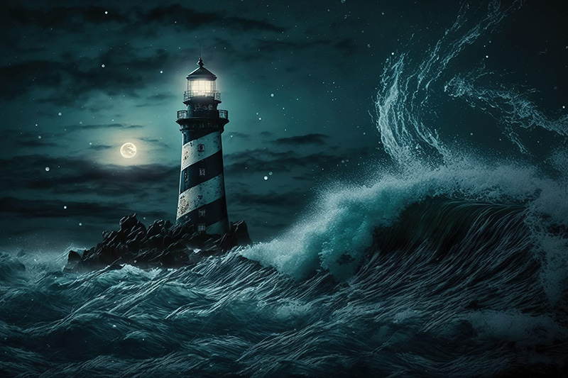 Como un faro en la tormenta