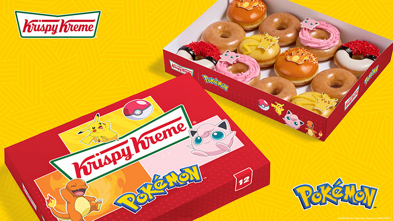 Krispy Kreme lanza una edición especial de Pokémon