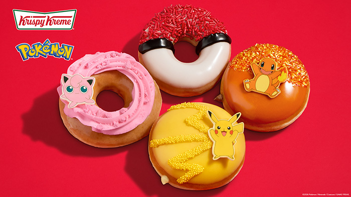 Krispy Kreme lanza una edición especial de Pokémon.