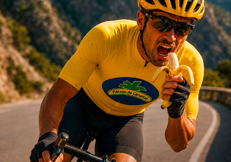Plátano de Canarias da un paso más en su patrocinio de La Vuelta