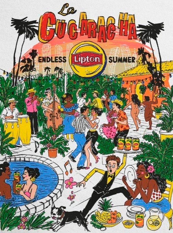 Lipton y La Cucaracha te invitan a celebrar el espíritu del verano.