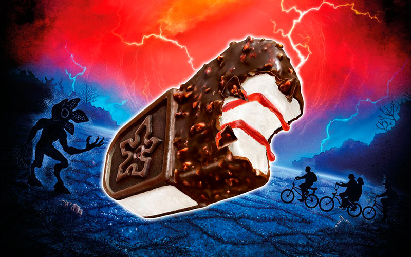 Maxibon x Stranger Things, una colaboración histórica con Netflix