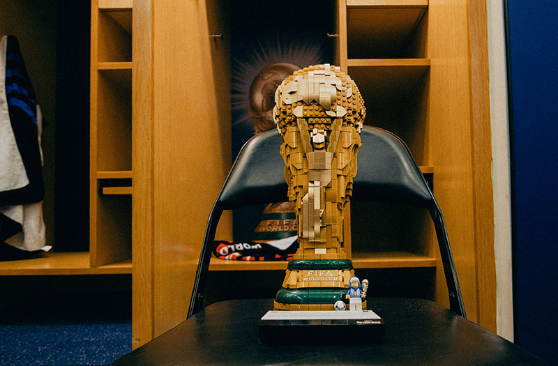 LEGO celebra el triunfo de España en el Mundial de Fútbol