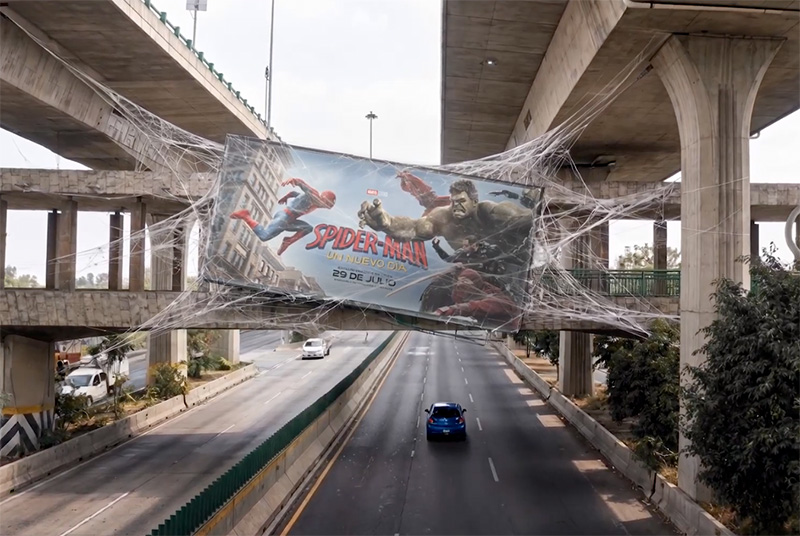 Telarañas de Spider-Man toman la Ciudad de México