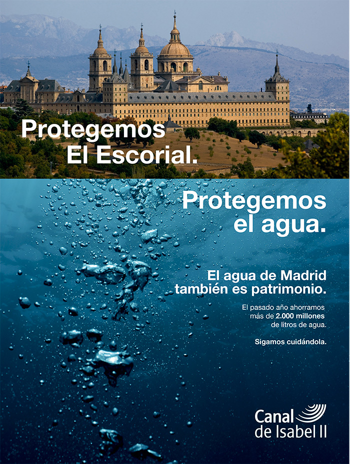 Sra. Rushmore convierte el agua de Madrid en Patrimonio.