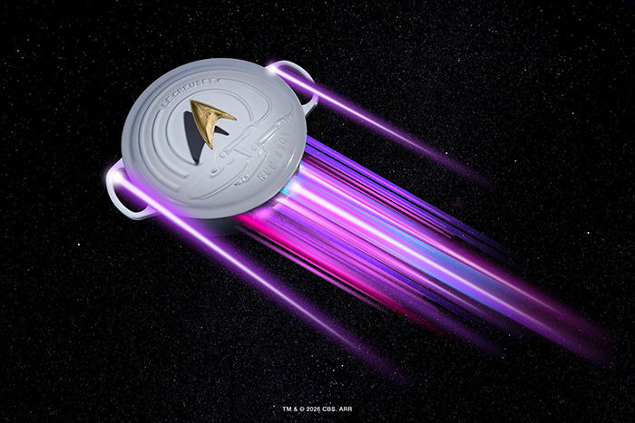 Le Creuset lanza una colección inspirada en Star Trek.