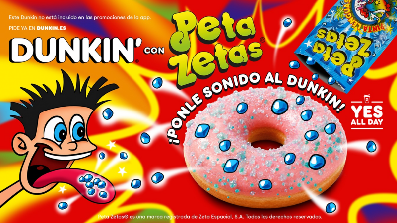 Peta Zetas® x Dunkin’, la alianza inédita que no esperabas