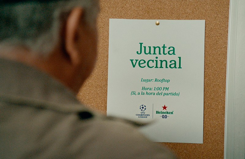 Heineken une a vecinos alrededor de la Champions League