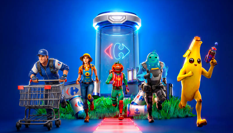 Carrefour entra en Fortnite de la mano de Publicis