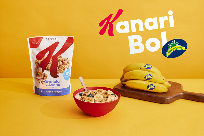Plátano de Canarias y Special K se alían en el desayuno