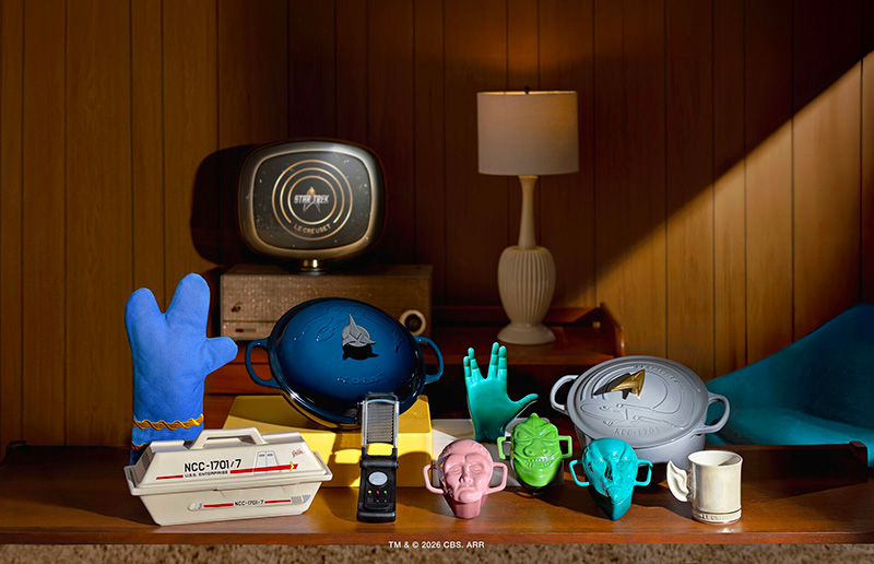 Le Creuset lanza una colección inspirada en Star Trek