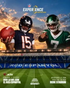 Cartel NFL Experience Barcelona