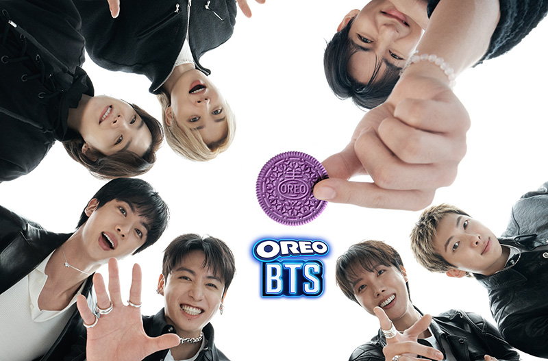 Los integrantes de BTS crean su propia galleta OREO