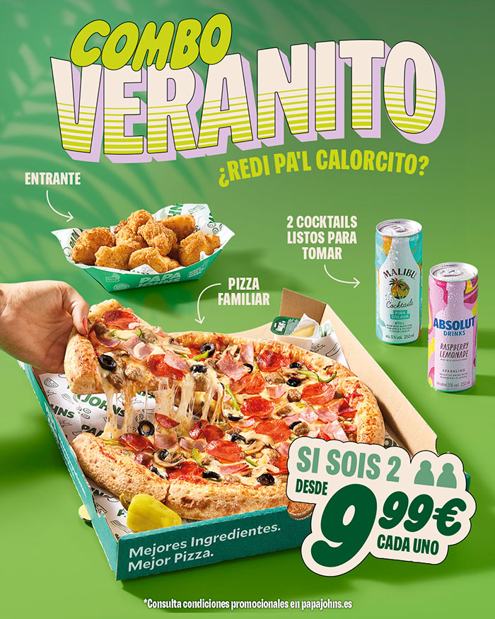 Papa Johns y Pernod Ricard revolucionan el verano.