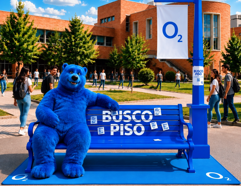 "Busco piso", la campaña de O2 dirigida a universitarios