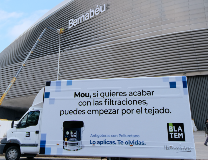 Pinturas Blatem le da a Mou la solución para acabar con las filtraciones