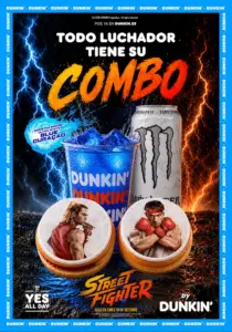 Cartel Dunkin' Street Fighter