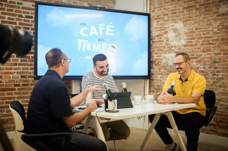 ‘Un café del tiempo’: el podcast de Meteored para desmontar los bulos climáticos
