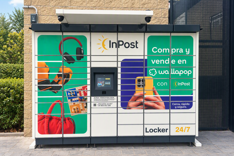 InPost y Wallapop llevan su alianza a la calle