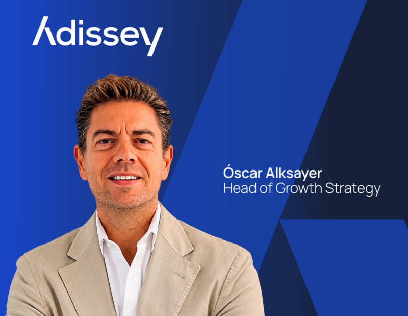 Adissey incorpora a Òscar Alksayer como Head of Growth Strategy